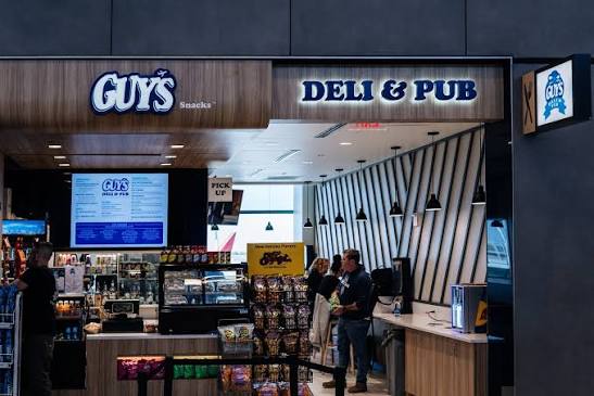 Guy’s Deli and Pub storefront at Kansas City International Airport